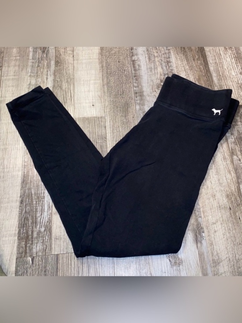 Victoria’s Secret pink yoga black leggings tights